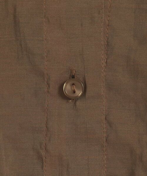 ITS'DEMO / イッツデモ シャツ・ブラウス | 【手洗い可】シアー短丈シャツ | 詳細8