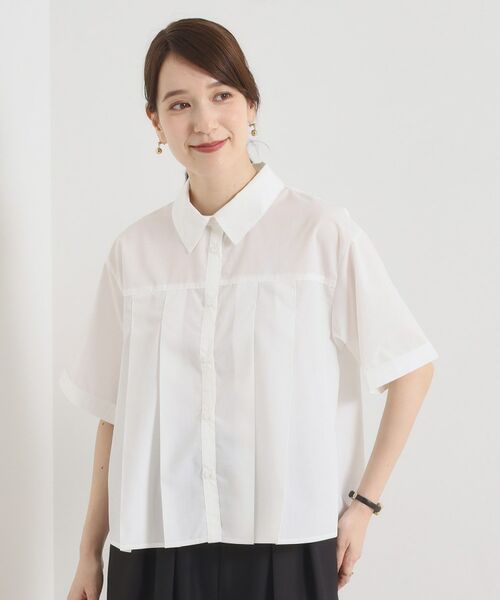 ITS'DEMO / イッツデモ シャツ・ブラウス | 【洗濯機OK】プリーツブラウス | 詳細1