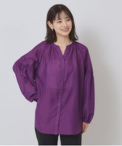 ITS'DEMO / イッツデモ シャツ・ブラウス | 【手洗い可】シアーボリューム袖ブラウス