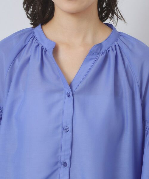 ITS'DEMO / イッツデモ シャツ・ブラウス | 【手洗い可】シアーボリューム袖ブラウス | 詳細18