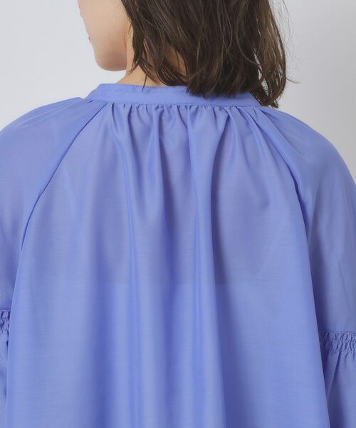 ITS'DEMO / イッツデモ シャツ・ブラウス | 【手洗い可】シアーボリューム袖ブラウス | 詳細19