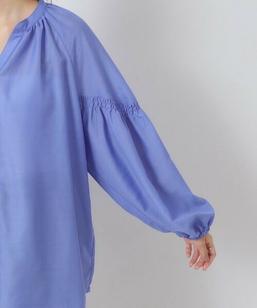 ITS'DEMO / イッツデモ シャツ・ブラウス | 【手洗い可】シアーボリューム袖ブラウス | 詳細20