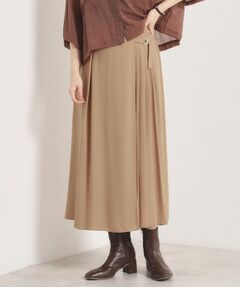 ITS'DEMO / イッツデモ ショート・ハーフ・半端丈パンツ | 【手洗い可／ウエストゴム】サイドプリーツパンツ