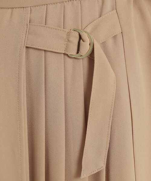 ITS'DEMO / イッツデモ ショート・ハーフ・半端丈パンツ | 【手洗い可／ウエストゴム】サイドプリーツパンツ | 詳細12