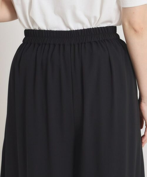 ITS'DEMO / イッツデモ ショート・ハーフ・半端丈パンツ | 【手洗い可／ウエストゴム】サイドプリーツパンツ | 詳細17