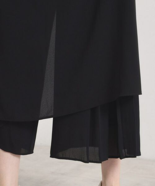 ITS'DEMO / イッツデモ ショート・ハーフ・半端丈パンツ | 【手洗い可／ウエストゴム】サイドプリーツパンツ | 詳細19