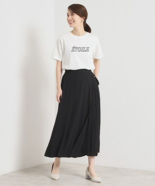 ITS'DEMO / イッツデモ ショート・ハーフ・半端丈パンツ | 【手洗い可／ウエストゴム】サイドプリーツパンツ | 詳細2