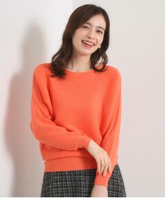 ITS'DEMO / イッツデモ ニット・セーター | 【手洗い可】アンジェリーナラメリブドルマンニット