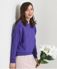 ITS'DEMO / イッツデモ ニット・セーター | 【手洗い可】アンジェリーナラメリブドルマンニット