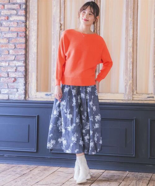 ITS'DEMO / イッツデモ ニット・セーター | 【手洗い可】アンジェリーナラメリブドルマンニット | 詳細1