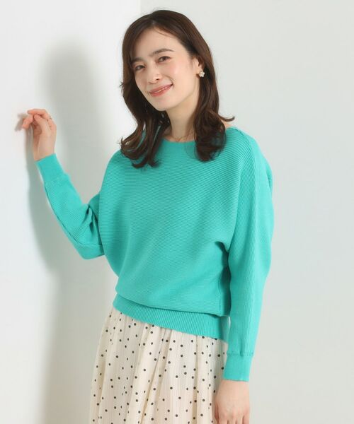 ITS'DEMO / イッツデモ ニット・セーター | 【手洗い可】アンジェリーナラメリブドルマンニット | 詳細11