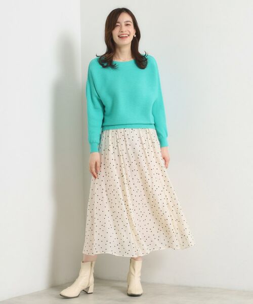 ITS'DEMO / イッツデモ ニット・セーター | 【手洗い可】アンジェリーナラメリブドルマンニット | 詳細12