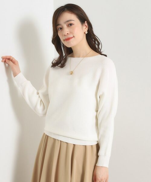 ITS'DEMO / イッツデモ ニット・セーター | 【手洗い可】アンジェリーナラメリブドルマンニット | 詳細3