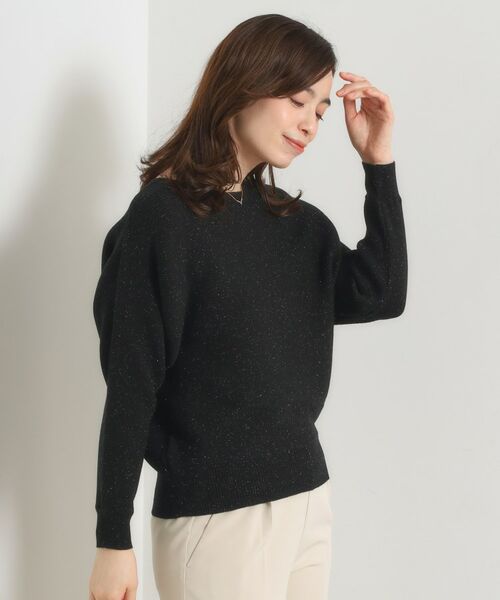 ITS'DEMO / イッツデモ ニット・セーター | 【手洗い可】アンジェリーナラメリブドルマンニット | 詳細7