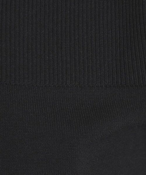 ITS'DEMO / イッツデモ ニット・セーター | 【縮みに強い／洗濯機OK】編地切替ニットプルオーバー | 詳細10