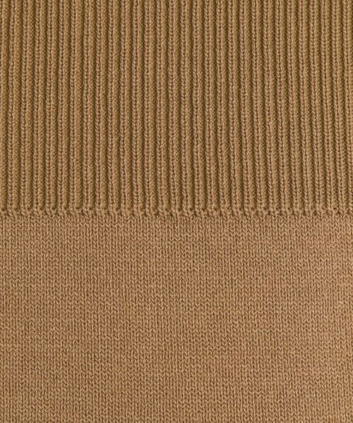 ITS'DEMO / イッツデモ ニット・セーター | 【縮みに強い／洗濯機OK】編地切替ニットプルオーバー | 詳細14