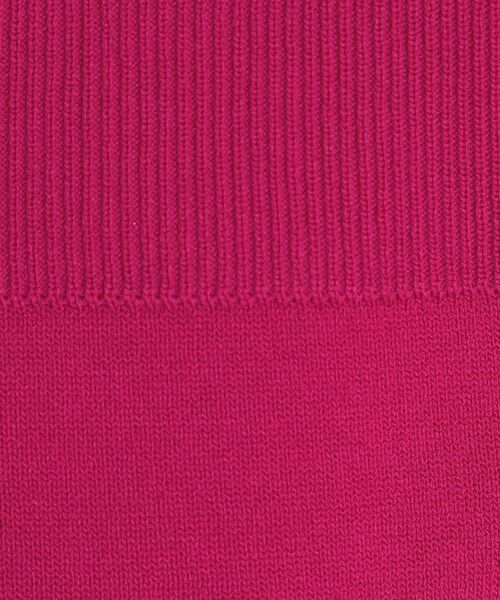 ITS'DEMO / イッツデモ ニット・セーター | 【縮みに強い／洗濯機OK】編地切替ニットプルオーバー | 詳細18