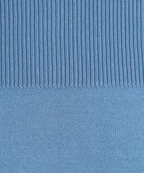 ITS'DEMO / イッツデモ ニット・セーター | 【縮みに強い／洗濯機OK】編地切替ニットプルオーバー | 詳細22