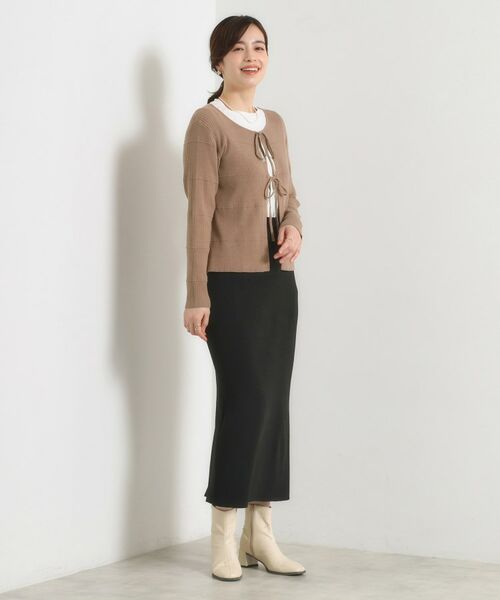 ITS'DEMO / イッツデモ ニット・セーター | 【手洗い可】前開き2wayニット | 詳細11