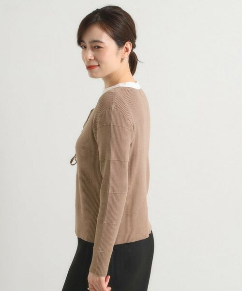 ITS'DEMO / イッツデモ ニット・セーター | 【手洗い可】前開き2wayニット | 詳細14