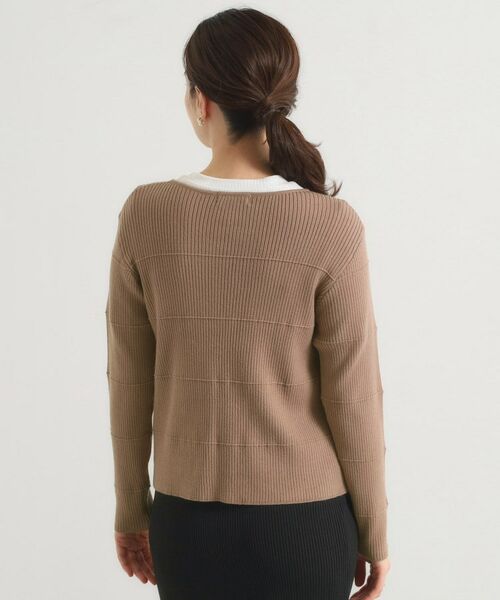 ITS'DEMO / イッツデモ ニット・セーター | 【手洗い可】前開き2wayニット | 詳細15