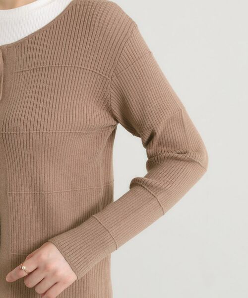 ITS'DEMO / イッツデモ ニット・セーター | 【手洗い可】前開き2wayニット | 詳細17