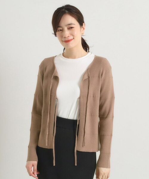 ITS'DEMO / イッツデモ ニット・セーター | 【手洗い可】前開き2wayニット | 詳細19