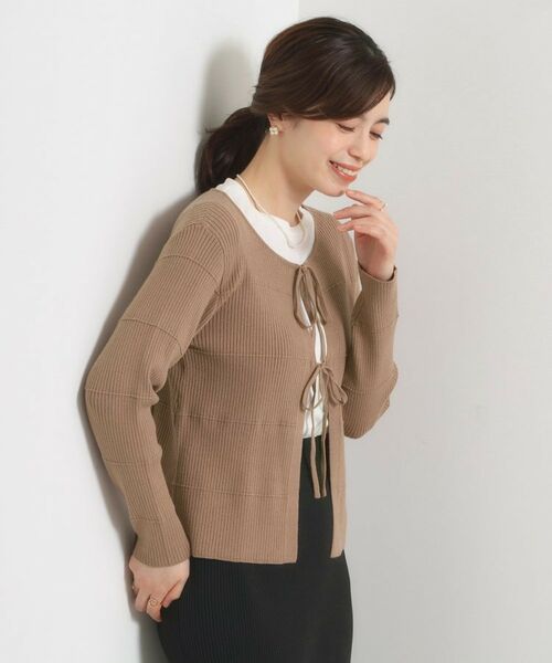 ITS'DEMO / イッツデモ ニット・セーター | 【手洗い可】前開き2wayニット | 詳細9