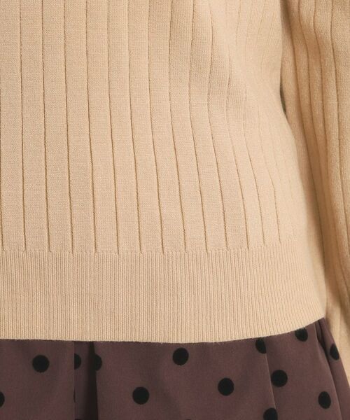 ITS'DEMO / イッツデモ ニット・セーター | 【手洗い可】配色ポロ襟リブニット | 詳細24