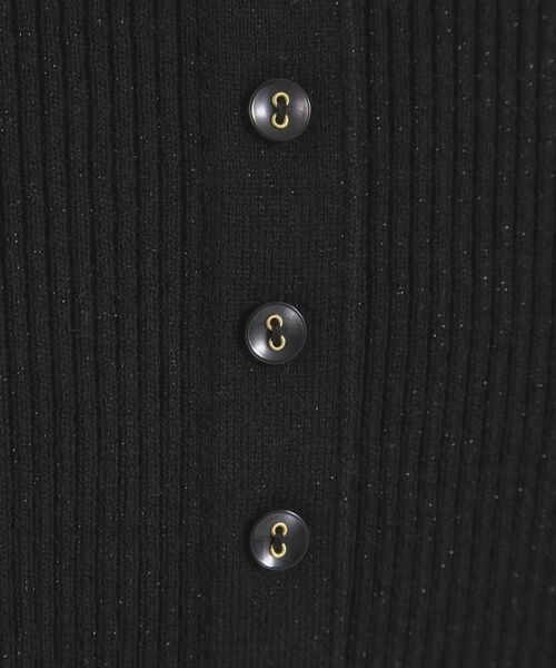 ITS'DEMO / イッツデモ ニット・セーター | 【手洗い可】ラメリブボトルネックニット | 詳細12