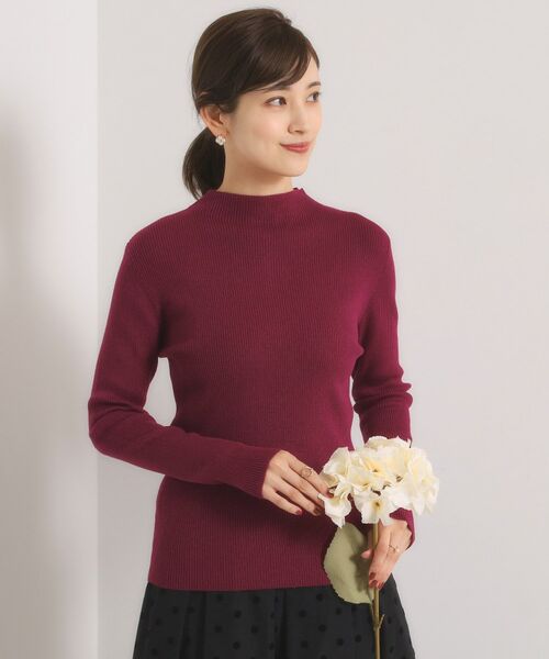 ITS'DEMO / イッツデモ ニット・セーター | 【手洗い可】ラメリブボトルネックニット | 詳細13