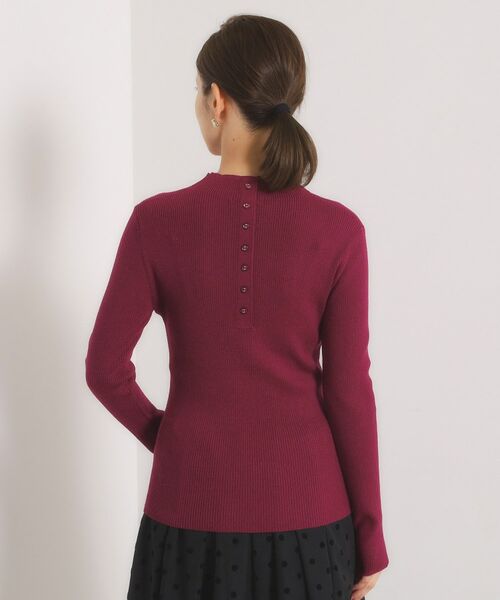 ITS'DEMO / イッツデモ ニット・セーター | 【手洗い可】ラメリブボトルネックニット | 詳細23