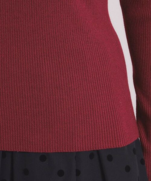 ITS'DEMO / イッツデモ ニット・セーター | 【手洗い可】ラメリブボトルネックニット | 詳細26