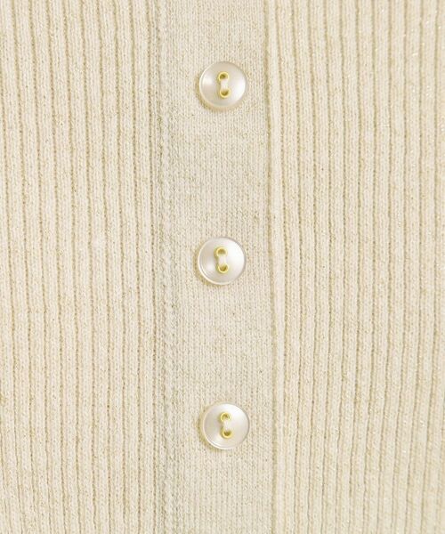 ITS'DEMO / イッツデモ ニット・セーター | 【手洗い可】ラメリブボトルネックニット | 詳細4