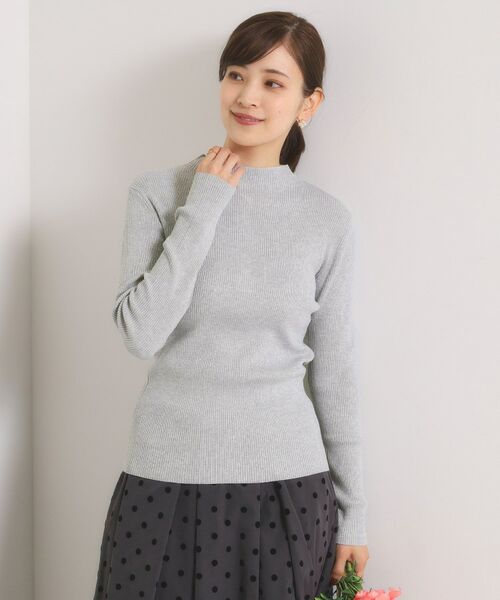 ITS'DEMO / イッツデモ ニット・セーター | 【手洗い可】ラメリブボトルネックニット | 詳細5