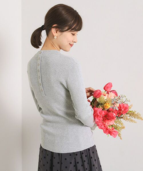 ITS'DEMO / イッツデモ ニット・セーター | 【手洗い可】ラメリブボトルネックニット | 詳細6