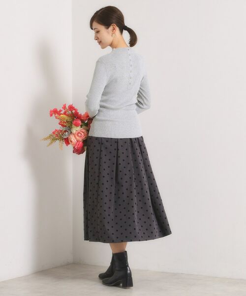 ITS'DEMO / イッツデモ ニット・セーター | 【手洗い可】ラメリブボトルネックニット | 詳細7