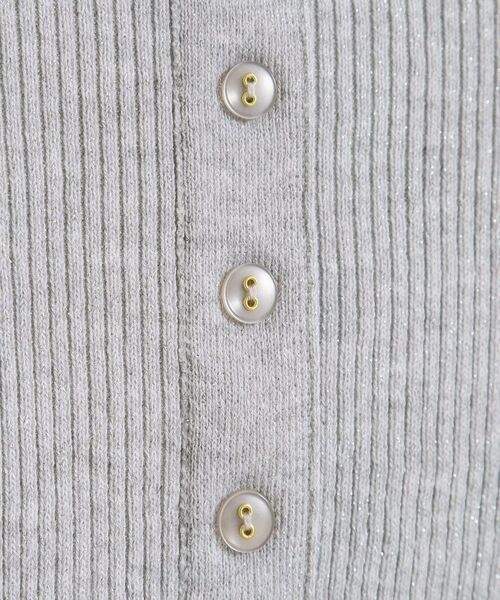 ITS'DEMO / イッツデモ ニット・セーター | 【手洗い可】ラメリブボトルネックニット | 詳細8