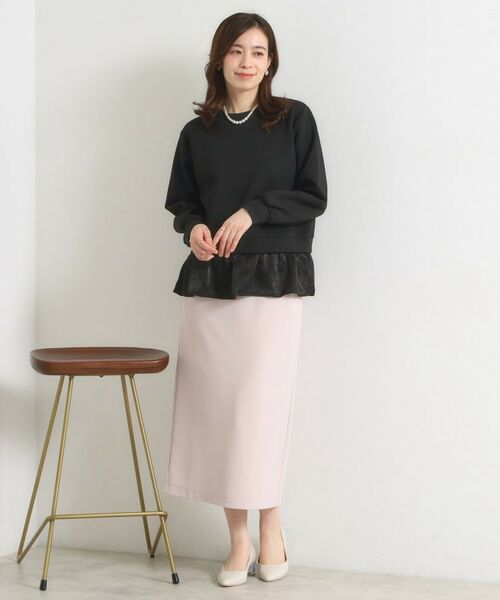 ITS'DEMO / イッツデモ カットソー | 【洗濯機OK】異素材コンビプルオーバー | 詳細2