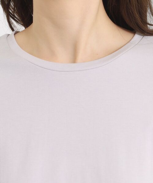 ITS'DEMO / イッツデモ カットソー | 【洗濯機OK】布帛コンビ天竺トップス | 詳細16