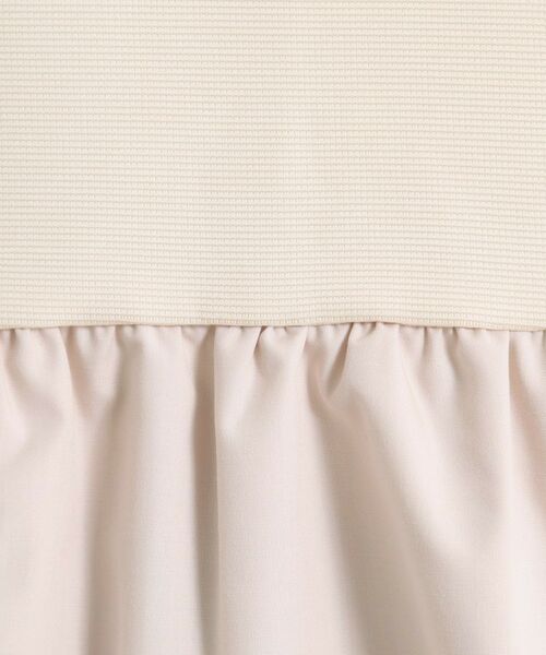 ITS'DEMO / イッツデモ カットソー | 【手洗い可】異素材切替リップルプルオーバー | 詳細12