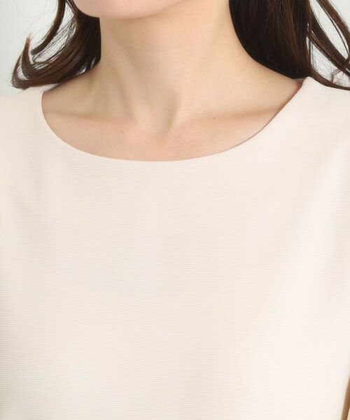 ITS'DEMO / イッツデモ カットソー | 【手洗い可】異素材切替リップルプルオーバー | 詳細16