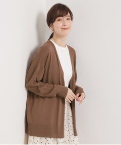 ITS'DEMO / イッツデモ カーディガン・ボレロ | 【手洗い可／アンチピリング】着流しカーディガン
