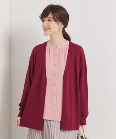 ITS'DEMO / イッツデモ カーディガン・ボレロ | 【手洗い可／アンチピリング】着流しカーディガン