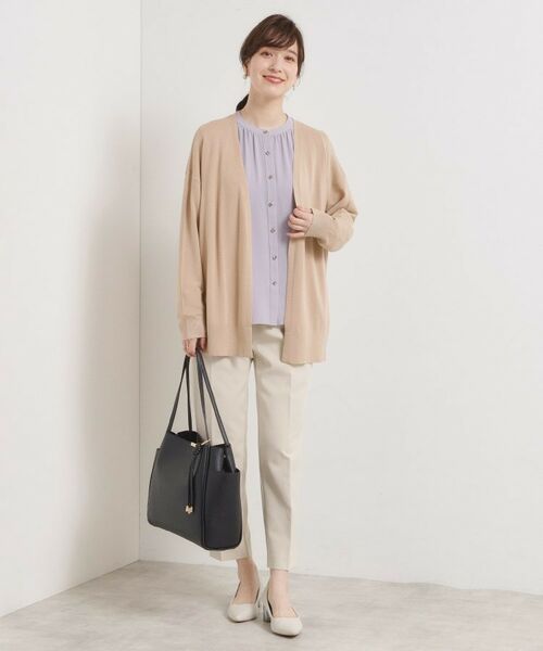 ITS'DEMO / イッツデモ カーディガン・ボレロ | 【手洗い可／アンチピリング】着流しカーディガン | 詳細13