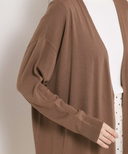 ITS'DEMO / イッツデモ カーディガン・ボレロ | 【手洗い可／アンチピリング】着流しカーディガン | 詳細23