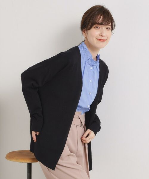 ITS'DEMO / イッツデモ カーディガン・ボレロ | 【手洗い可／アンチピリング】着流しカーディガン | 詳細3