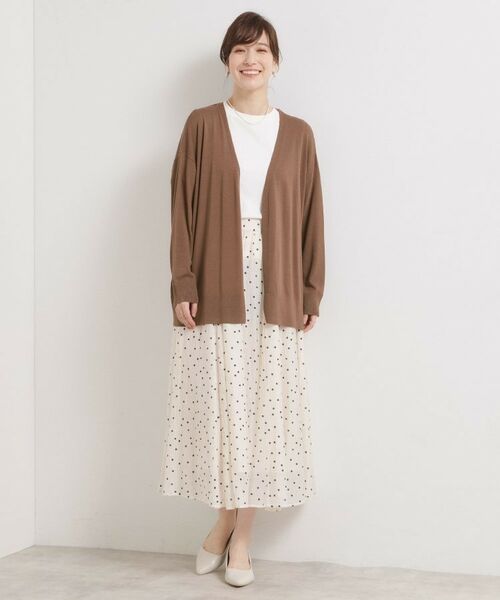 ITS'DEMO / イッツデモ カーディガン・ボレロ | 【手洗い可／アンチピリング】着流しカーディガン | 詳細8