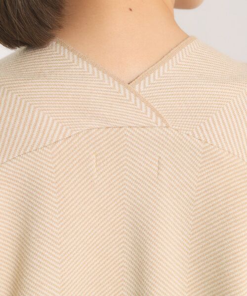 ITS'DEMO / イッツデモ カーディガン・ボレロ | 【手洗い可】Wジャカードコーディガン | 詳細13