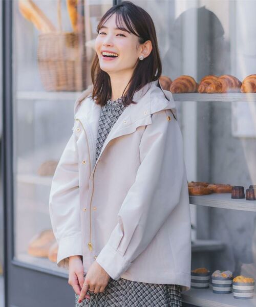 ITS'DEMO / イッツデモ レザーブルゾン・ジャケット | 【撥水／花粉防止／手洗い可】キルトライナー付きマウンテンパーカー | 詳細1